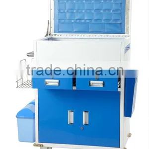 Emergency Carts With Full Wrap-around Bumper on Stabilizing Base thumbnail-1