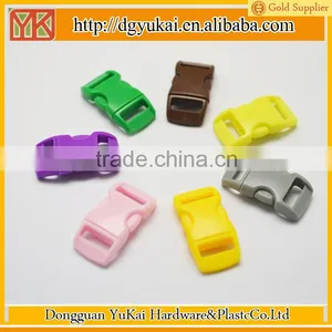Yukai Paracord Rope Buckle/3/8" Plastic Curved Buckle/survival Bracelet Plastic Buckle thumbnail-1