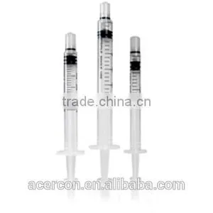 Single Use Self-disabling Safe Syringe With Needle thumbnail-1
