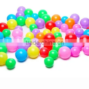 Blue Color 8cm Bulk Plastic Balls Bulk Ball Pit Balls Made In China thumbnail-4
