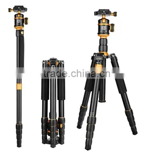 Q888C Lightweight Camera Tripod for Digital Video DSLR Digital 60'' Carbon Fiber Camera Stand Monopod With Quick Release Plate thumbnail-2