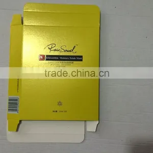 Beautiful Paper Cosmetic Box With Hot Stamping and Embossing thumbnail-2