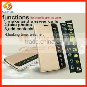 Smart Health Flip Leather Case for Samsung Galaxy s6 S6edge Case Nice Perfect Using thumbnail-5