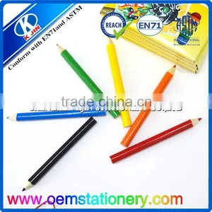 Promotional 3.5 Inch 6color Drawing Pencil in Paper Box thumbnail-4