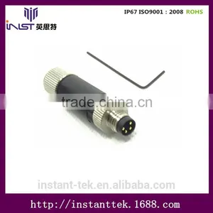 INST M8 Sensor 180degree Screw Mating (Molded With Cable) Connector thumbnail-1