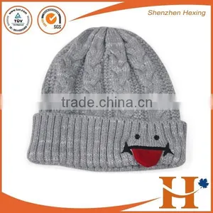 Customize Top Quality Ski Cap Knitted Hats Unique Desgin Your Own Logo thumbnail-1