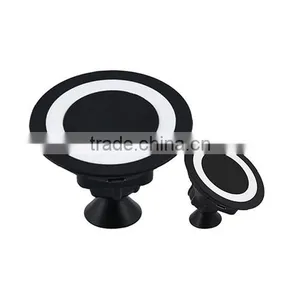 NEW Arrival 360 Degrees Rotating Magnetic Wireless Car Charger Holder, Magnetic Car Phone Holder thumbnail-1
