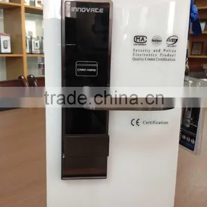 Smart Card Electronic Lock for Hotel Door Lock System Glass Panel Zinc Alloy thumbnail-2