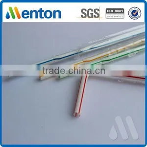 2015 New Design Hot Sale Striped Hard Plastic Water Bottle Flexible Straw Wrap Film thumbnail-2