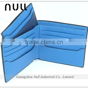 Big Capacity Factory Blue Color Leather Magic Wallet for Men thumbnail-2