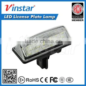 Car Astern Auxiliary Lamp 18led License Plate Lamp Highlight the License Plate Light High Power Led Back Light thumbnail-2