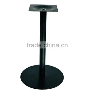 Factory Direct Industrial Style Round Cast Iron Metal Dining Table Base Leg With Powder Coated thumbnail-3