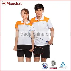 Customized Sexy Tennis Uniforms Cuted Couple Polo Shirt Design,Tennis Training Jerseys thumbnail-1