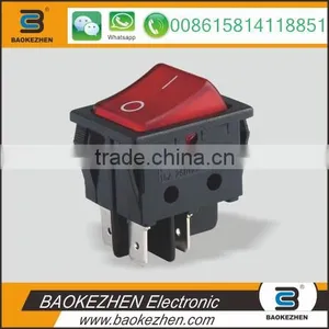 SC767B T125 Vehicle Rocker Switch, Double Pole,1E4/5E4, UL Approved thumbnail-1