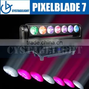 DJ Pixelblade 7 X 15W Led Beam Moving Head Pixel Blade 7 RGBW Continuous Rotation thumbnail-4