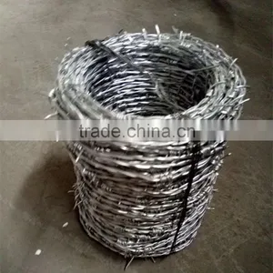 Hot Dipped Galvanized Weight of Barbed Wire Price per Roll/barbed Wire Price thumbnail-3