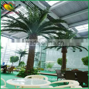 Top Quality Artificial Palm Tree Fiberglass Artificial Date Palm Tree thumbnail-1