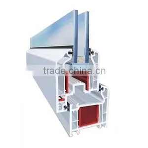 88 Sliding Series Plastic Pvc Window Profiles Pvc Door Profile Upvc Profile thumbnail-5