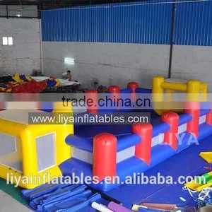 Air Sealed Inflatable Outdoor Soap Football Field on Sale, Inflatable Soap Soccer Field thumbnail-2