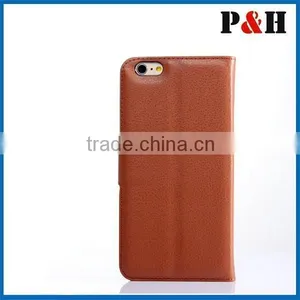 New Manufacturing Wholesale Custom Mobile Phone Leather Case for IPhone 6 thumbnail-6
