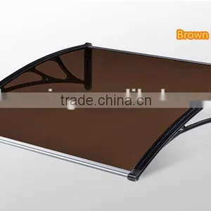 Best Sellling Easy Assembly DIY Polycarbonate Plastic Door Canopy Awning thumbnail-5