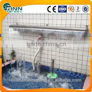 Swimming Pool Wall Waterfall Landscape Artificial Home Decoration Waterfall thumbnail-1