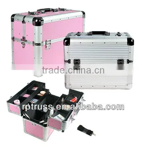 Aluminum Trolley Station Cosmetic Case,lamp Beauty Makeup Trolley Case,trolley Lamp Beauty Case thumbnail-1