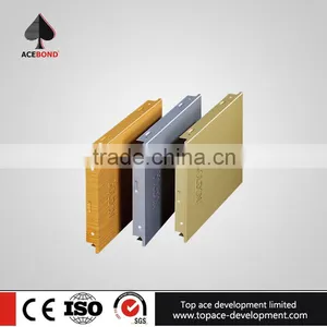 High-tech PVDF Spray Coating Interior Aluminum Single Panel Apply to Building Facades thumbnail-2