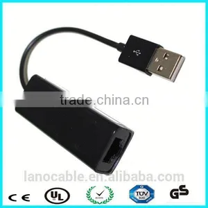 20cm Driver Free 10/100Mbps AX88772B 5pin to Rj45 Lan Adapter thumbnail-1