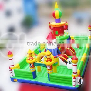 Customized Inflatable Rocket Park, Fun City thumbnail-1