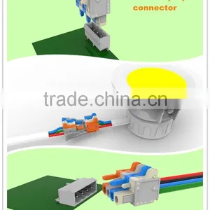 NEW Pcb Block Terminals With Button for Fixing Rail Board 600V 17A thumbnail-4