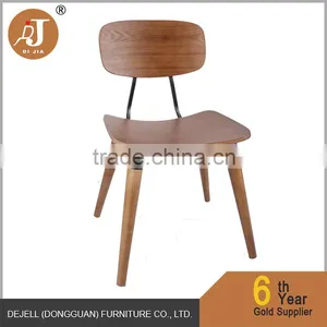2016 New Design Restaurant Furniture Walnut/Ash Wood Dining Chair thumbnail-1