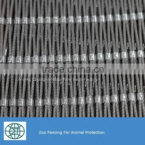 Hot Sales 304 Stainless Steel Wire Rope Zoo Mesh for Large Animal Enclosures Mesh thumbnail-4