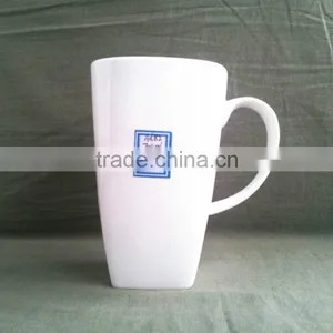 Pure White Ceramic Coffee Mug Factory With Best Price thumbnail-1