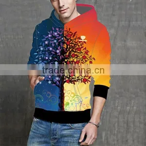 Custom High Quality Sublimation Hoodies, Pullover Hoodies thumbnail-1
