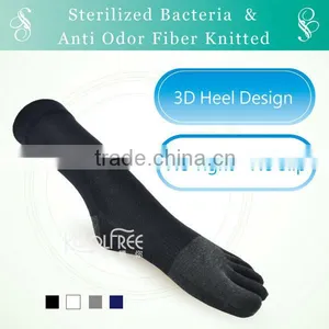 Deodorant Cotton Five Toe Sock thumbnail-1