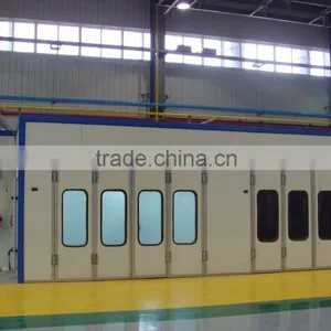 Water Curtain Spray Booth, Spray Booths, Painting Room thumbnail-3