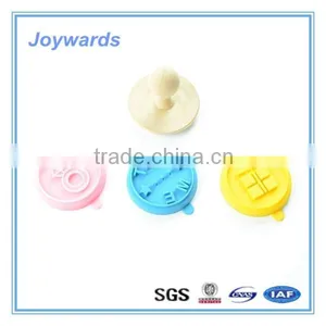 Wooden Handle Silicone Cookie Custom Stamp thumbnail-1