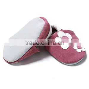 Pink Flower Baby Girl Grind Arenaceous Fashion Baby Girl Casual Shoes thumbnail-3