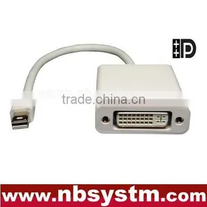 Mini DP to DVI Cable Adapter 15cm WIC (DP Male to DVI Female) thumbnail-1