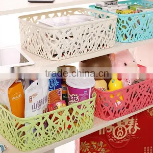 Hollow Colorful Storage Basket Made in China thumbnail-2
