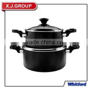 Aluminm Nonstick Cooking Pot With Spiral Bottom thumbnail-1