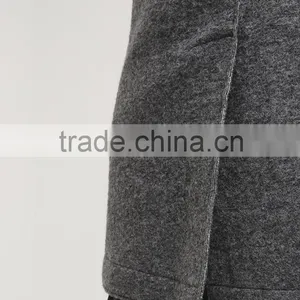 China Factory Custom Designer Winter Men's Wool Coats thumbnail-2