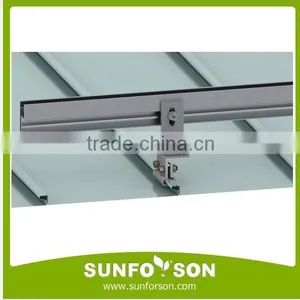 Anodized Aluminum Solar PV Mounting System Rail thumbnail-3