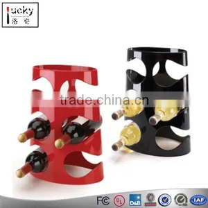Acrylic Bottle Holder for 6 Bottles,Acrylic Wine Racks thumbnail-3