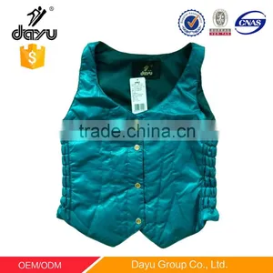 Fashion Girl Waistcoat 100% Polyester Keep Warm Woman Vest Vest Waistcoat Winter Padded Puffer Vest thumbnail-3