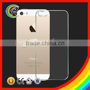 Anti-shock 0.33mm for Iphone 5 5S 5C Back Glass Tempered Screen Guard thumbnail-1