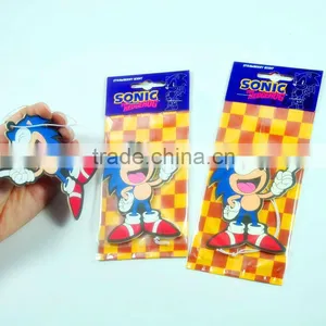 Custom Design Room Air Freshener for Promotion Gifts , Cartoon Shape Car Freshener thumbnail-1