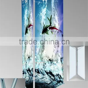 Marketing Leading Three Face Screen, Aluminum Folded Show Screen thumbnail-3
