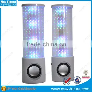 Certificate CE/FCC Portable Mini Speaker,LED Light Speaker With USB Powered thumbnail-3